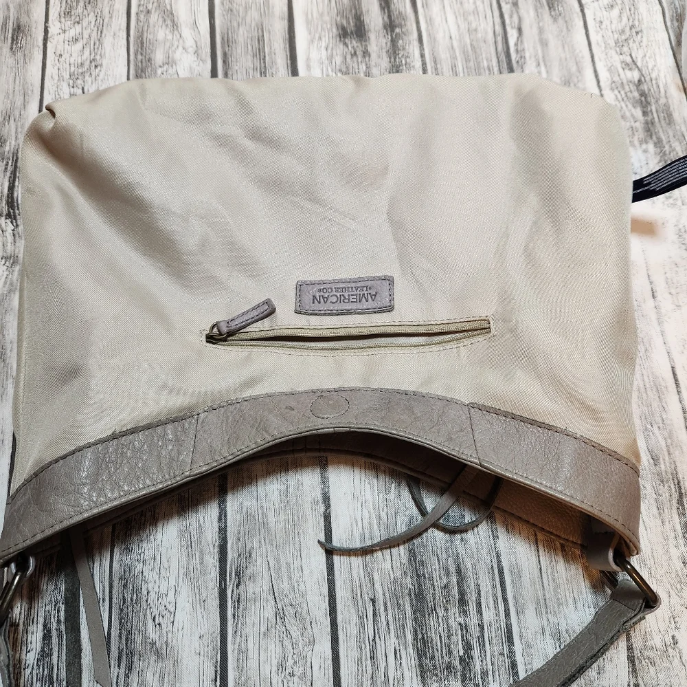 American leather Taupe Hobo‎